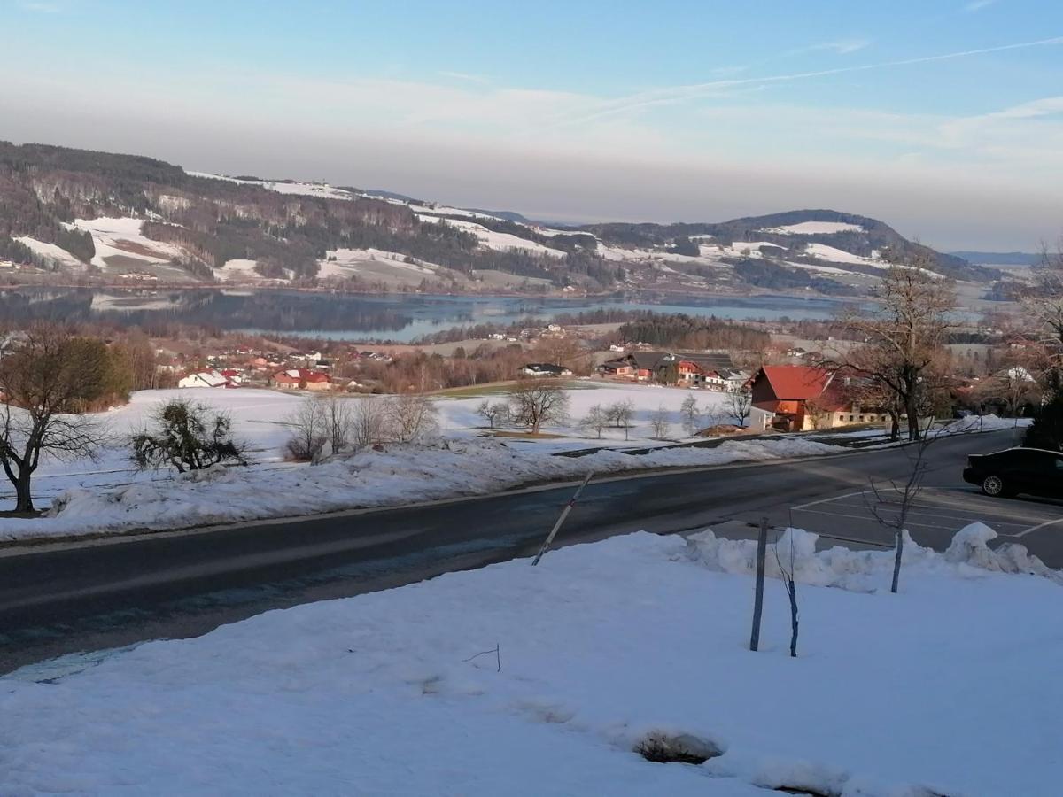 זל אם מוס Wunderschoene Ferienwohnung Mit Seeblick מראה חיצוני תמונה