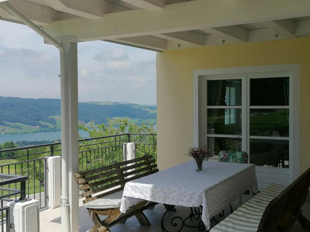 זל אם מוס Wunderschoene Ferienwohnung Mit Seeblick מראה חיצוני תמונה